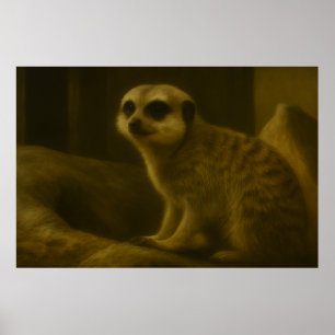 Poster Meerkat Majestade