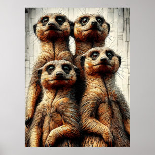 Poster Meerkats