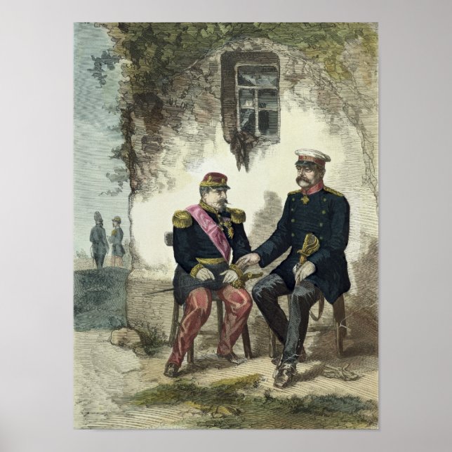 Pôster Meeting between Otto von Bismarck and Napoleon (Frente)