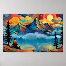 Poster Meeting God on the Mountain