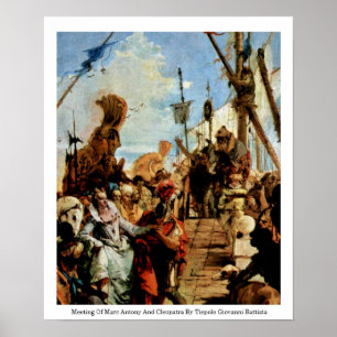 Pôster Meeting Of Marc Antony And Cleopatra