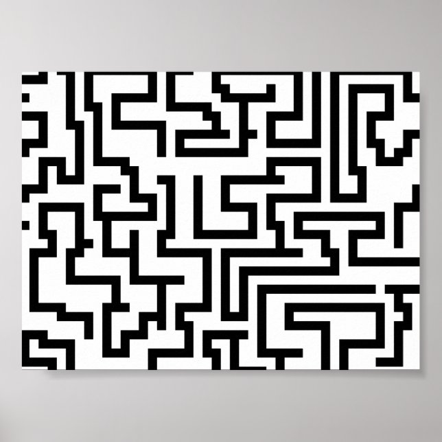 Poster Mega Maze (Frente)