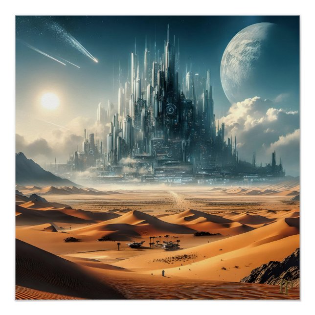 Pôster Mega Metropolis (Frente)