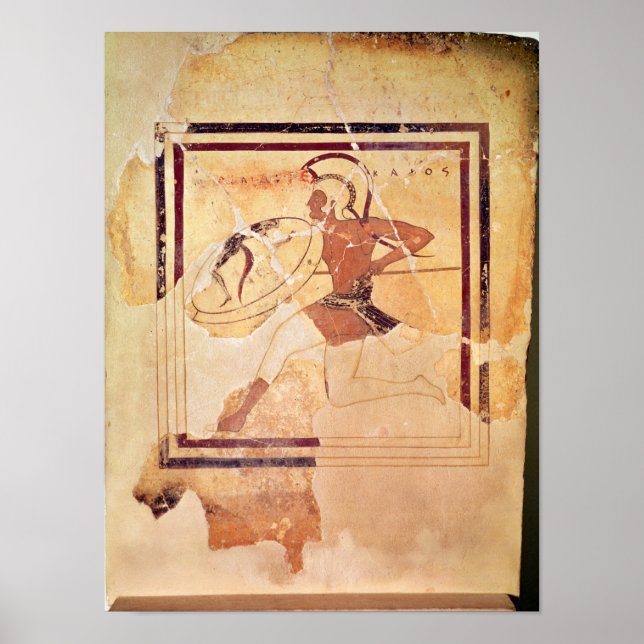 Poster Megakles the Fair, 500 BC (Frente)