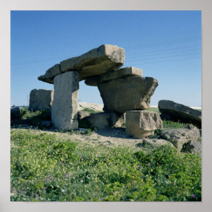 Poster Megalith, pré-histórico
