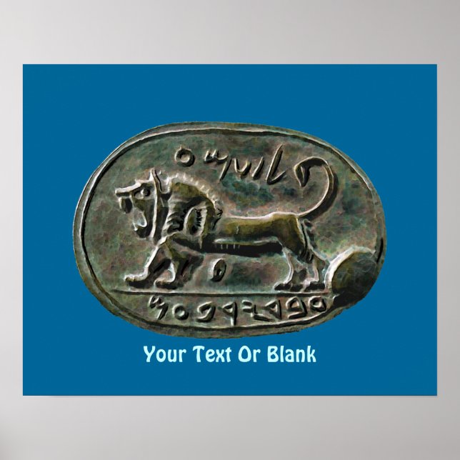 Poster Megiddo Seal (Frente)