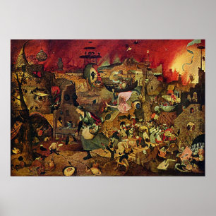 Pôster Megohm louco de Pieter Bruegel (Dulle Griet)