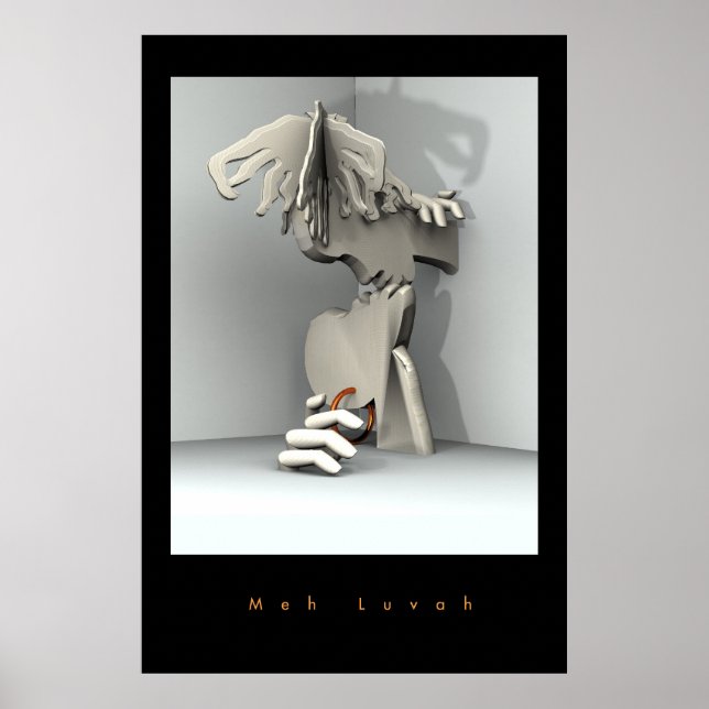 Pôster Meh Lovah (Frente)