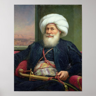 Poster Mehemet Ali , 1840
