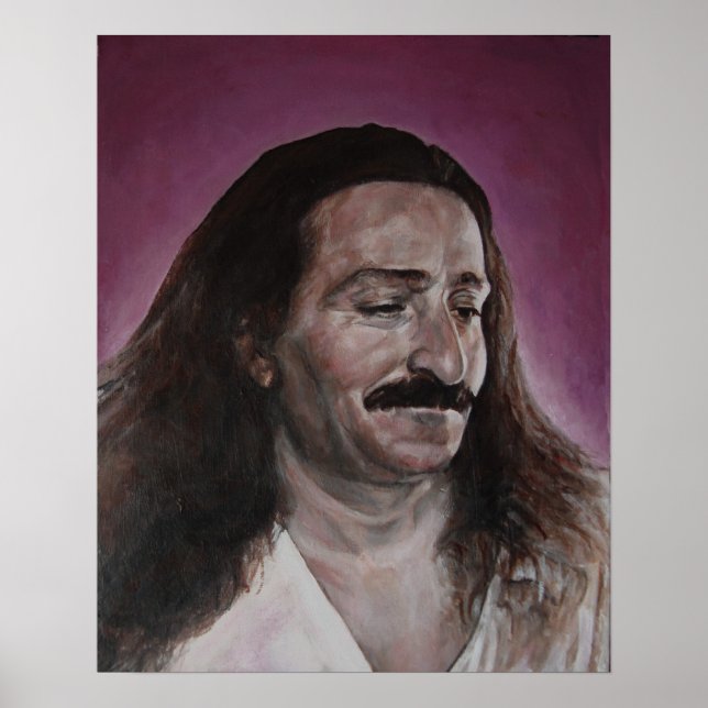 Poster Meher Baba Amado (Frente)