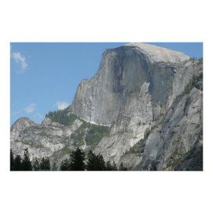 Pôster Meia Cúpula de lado no Parque Nacional de Yosemite