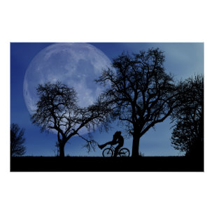 Pôster Meia-noite de bicicleta