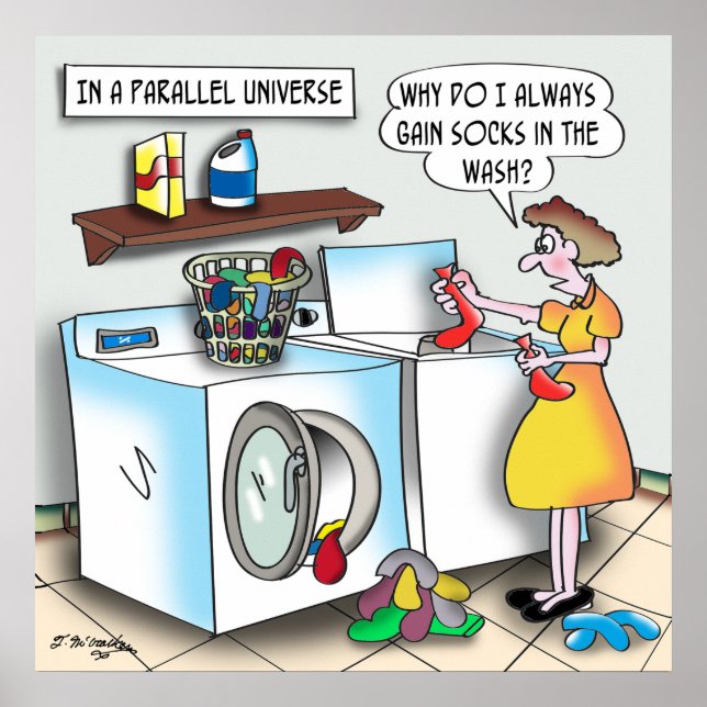 Poster Meias em um Universo Paralelo (Frente)