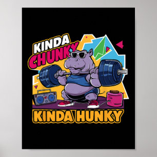Poster Meio Chunky, Meio Fedorento, Engraçado, Giro De Co