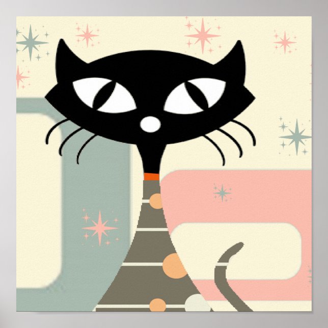 Poster Meio século do Médio do século moderno (Frente)