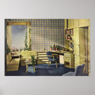 Pôster Meio século Modern Den