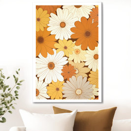 Poster Meio século Modern Floral