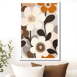 Poster Meio século Modern Floral