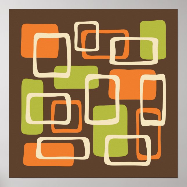 Poster Meio século moderno (Frente)