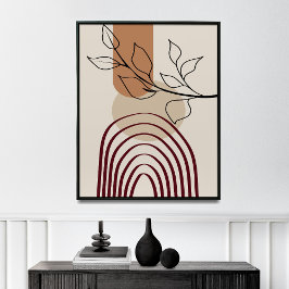 Poster Meio século Moderno, Arte de Parede