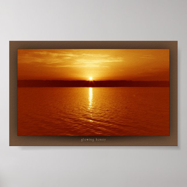 Poster mel brilhante (Frente)