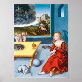 Poster Melancholia | Lucas Cranach, o Velho |