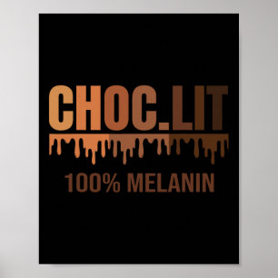 Poster Melanina Mulheres Afro-Americanas Bonitas História