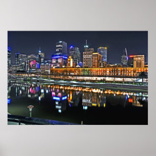 Pôster Melbourne em HDR