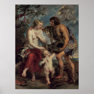 Poster Meleager e Atalante