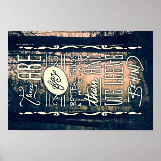 Poster Melhor Adiante (Frente)