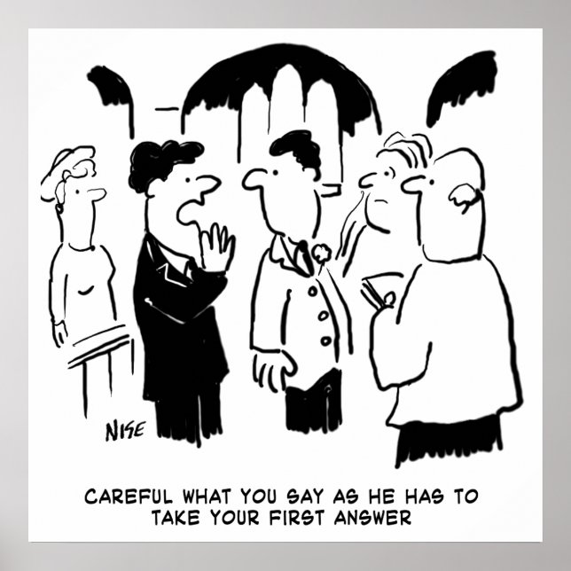 Poster Melhor Advertência para Bridegroom (Frente)