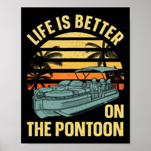 Poster Melhor Arte de Capitão de Pontão Para Homens Mulhe
