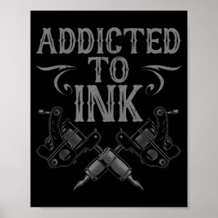 Poster Melhor Arte de Tatuagem Para Homem Mulher Artista