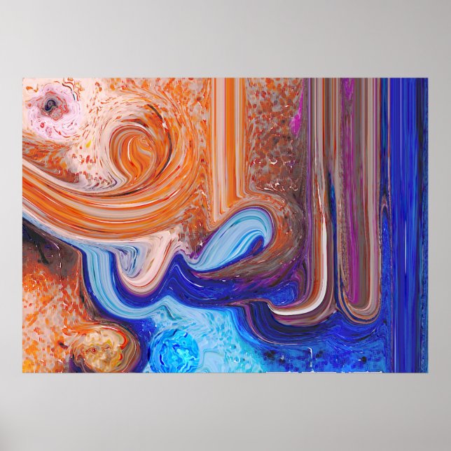 Poster Melhor Arte Islâmica Moderna (Frente)