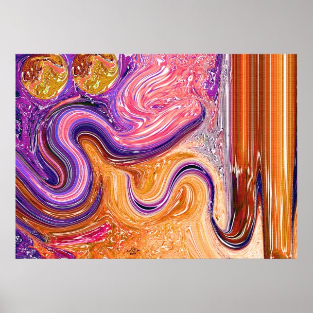 Poster Melhor Arte Islâmica Moderna (Frente)