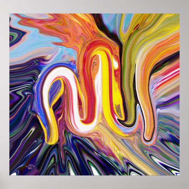 Pôster Melhor Arte Islâmica Moderna (Frente)