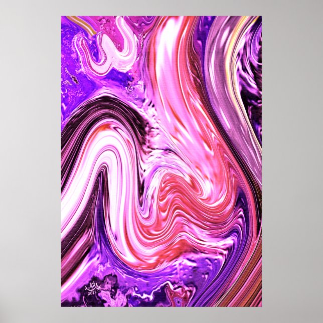 Poster Melhor Arte Islâmica Moderna (Frente)