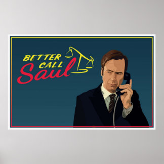 Poster Melhor chamar Saul