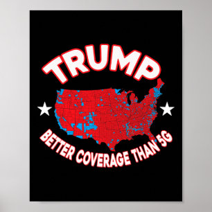 Poster Melhor cobertura do que o mapa de resultados eleit