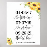 Melhor dia de casamento data sim dia girassol sina