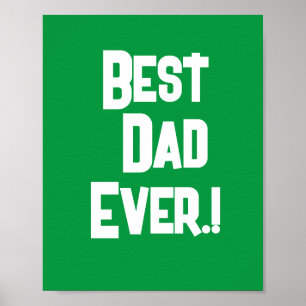 Poster Melhor Dia de os pais Nunca