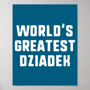 Poster Melhor Dziadek do Mundo Família Divertida 