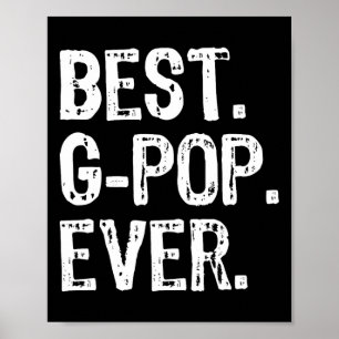 Poster Melhor Gpop Engraçado Legal da Família G-pop Nunca