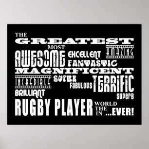 Pôster Melhor Jogador De Rugby