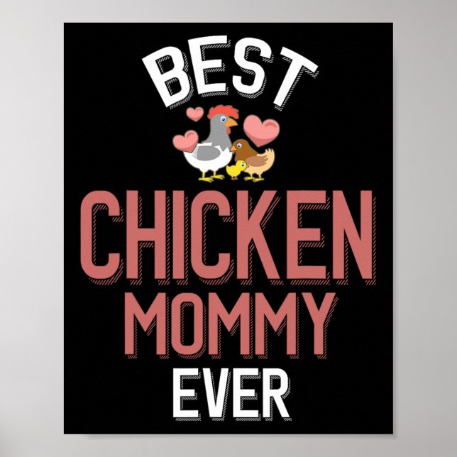 Poster Melhor Mãe Frango de Todos os Tempos _1  (Frente)
