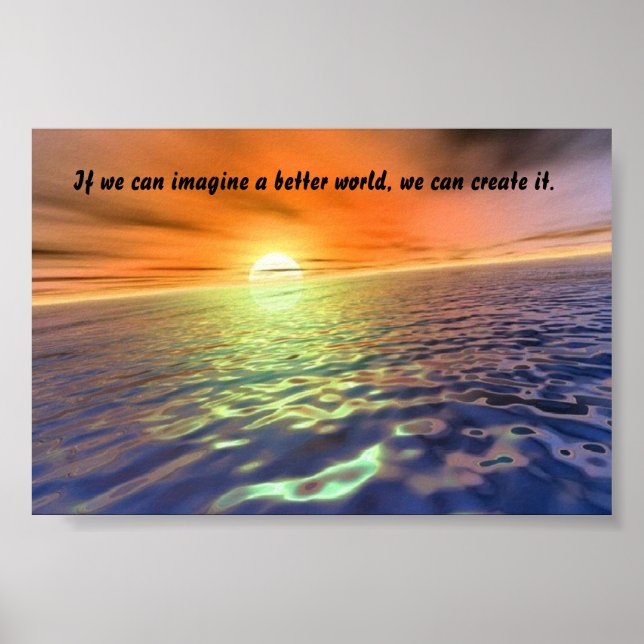 Poster Melhor mundo (Frente)