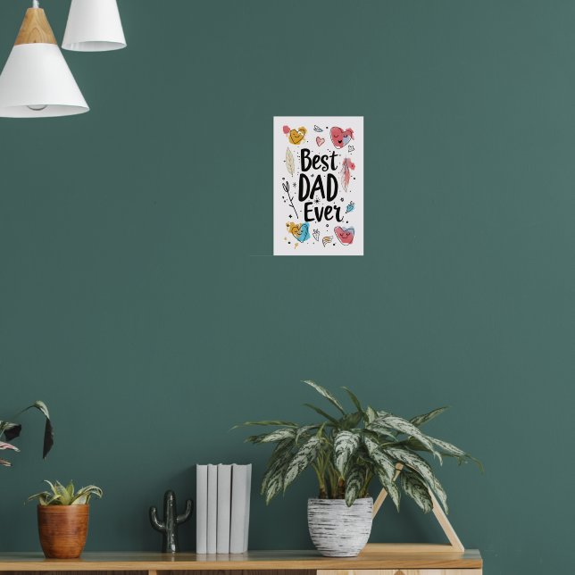 Poster Melhor pai de sempre (Sala de Estar 1)
