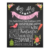 Melhor presente de reconhecimento de professores p