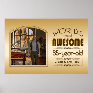 Poster Melhor Quadro Fotográfico Personalizado do Mundo 