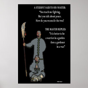 Poster Melhor Ser Um Guerreiro